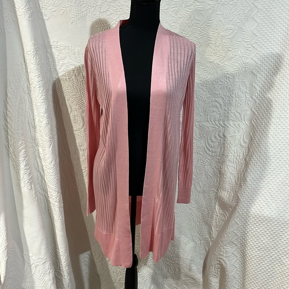 Loft ribbed cardigan , size small, NWT